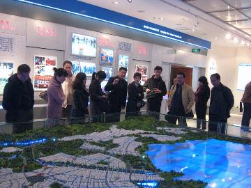 参观昆明城市供水展馆